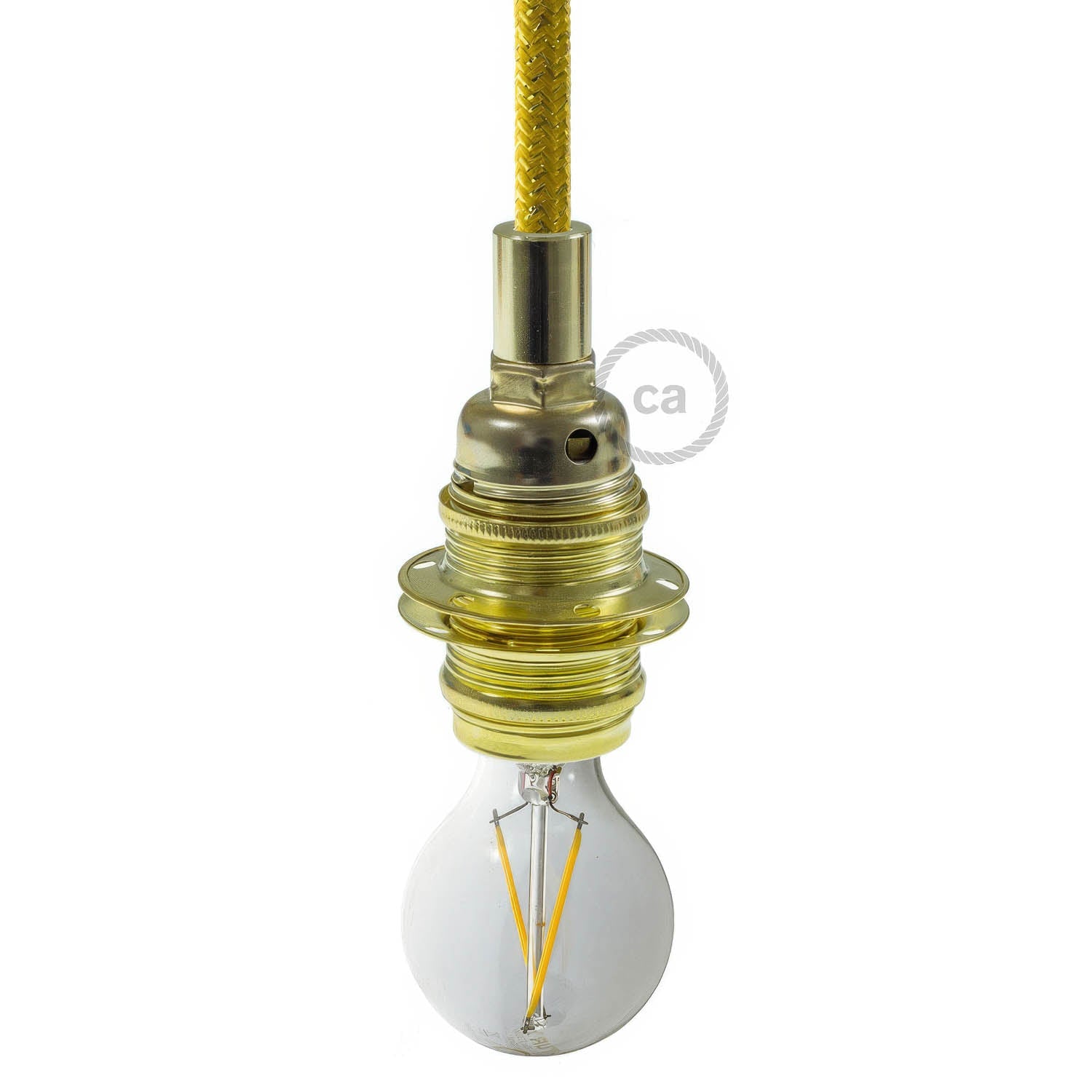 2XL Wooden E26 light bulb socket kit for Rope Cables - White Default Title