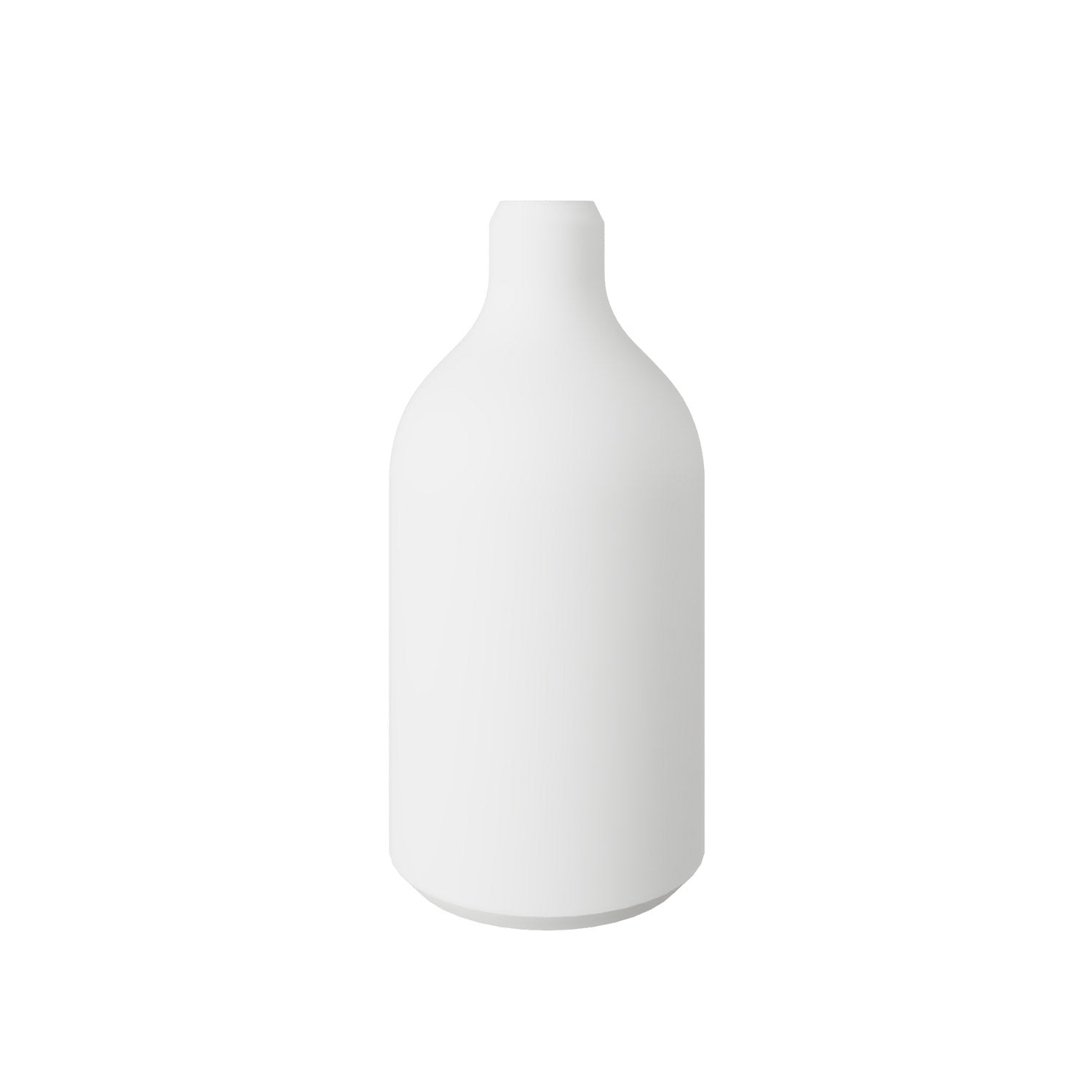 Silicone E26 socket kit with hidden cable clamp - White