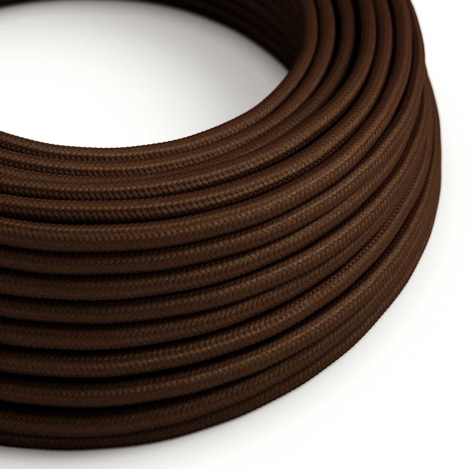 Cloth Covered Wire - Brown Rayon RM13 - UL Listed