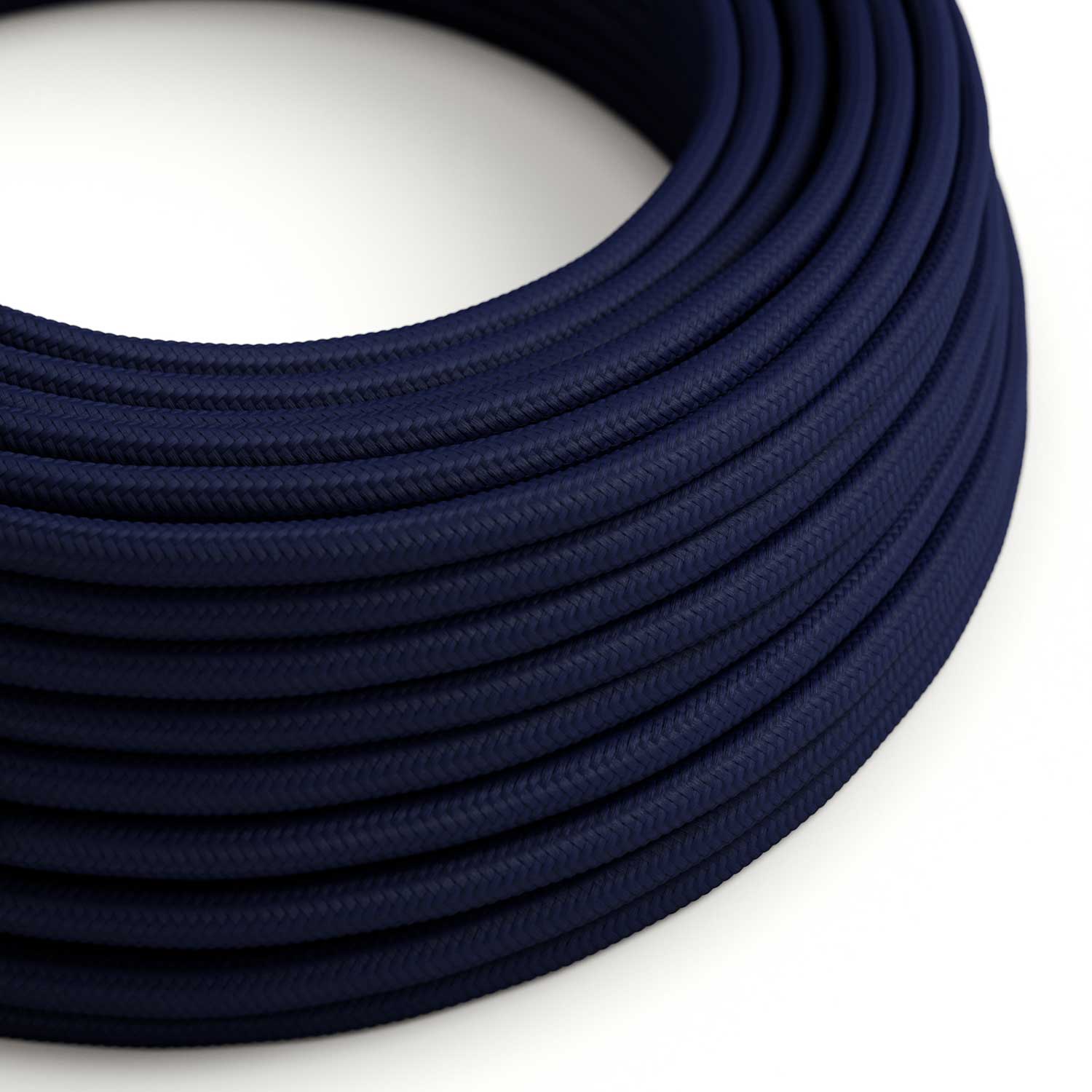 Cloth Covered Wire - Dark Blue Rayon RM20 - UL Listed