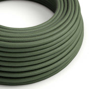 Cloth Covered Wire - Gray Green Cotton RC63 - UL Listed