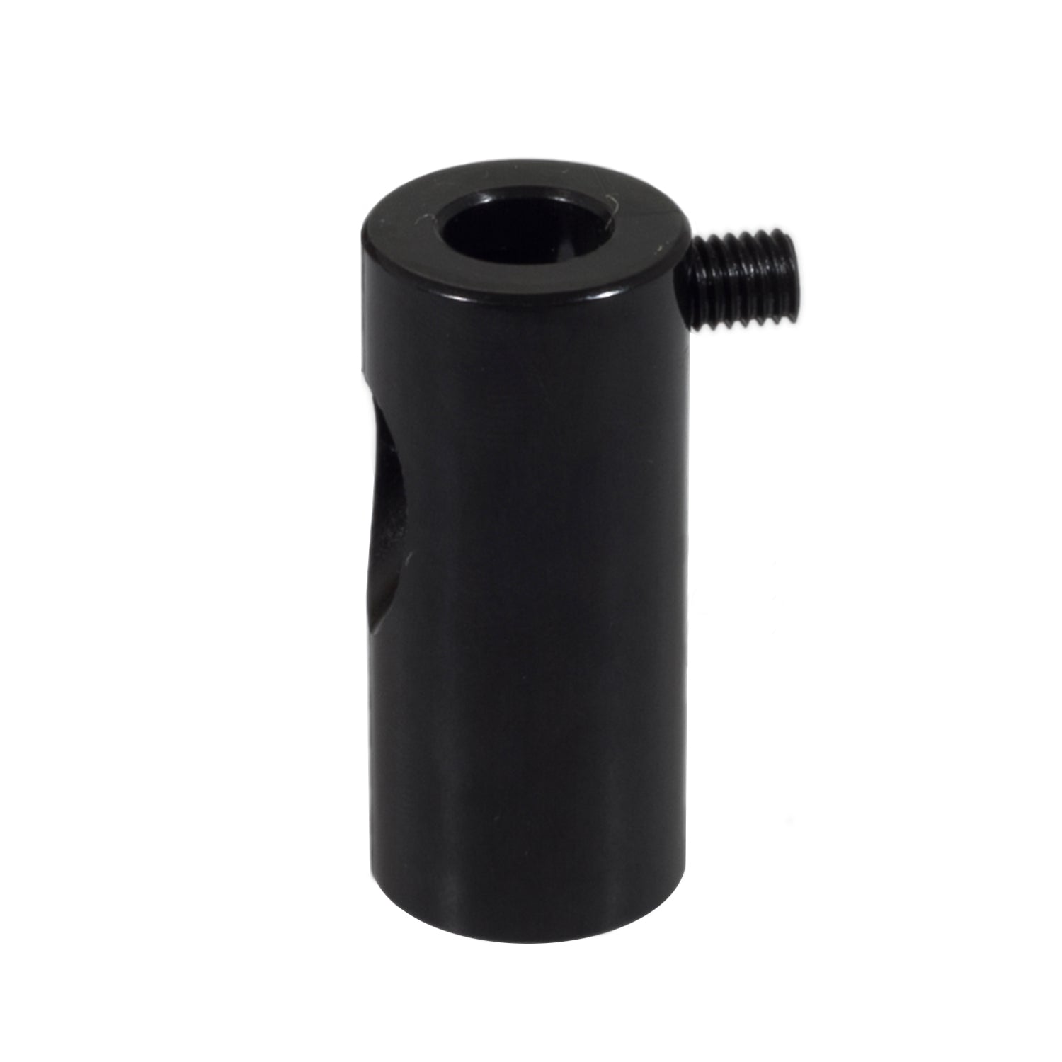 Decentratore, gancio a soffitto per cavo elettrico tessile con fermo - Nero