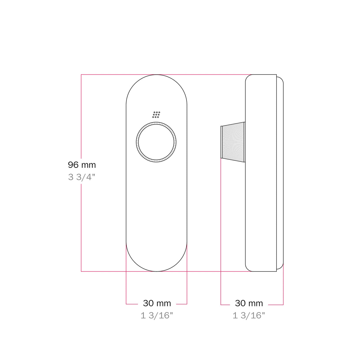 Dimmer universale per lampade da tavolo con pulsante rotativo per lampadine LED e incandescenza - Nero