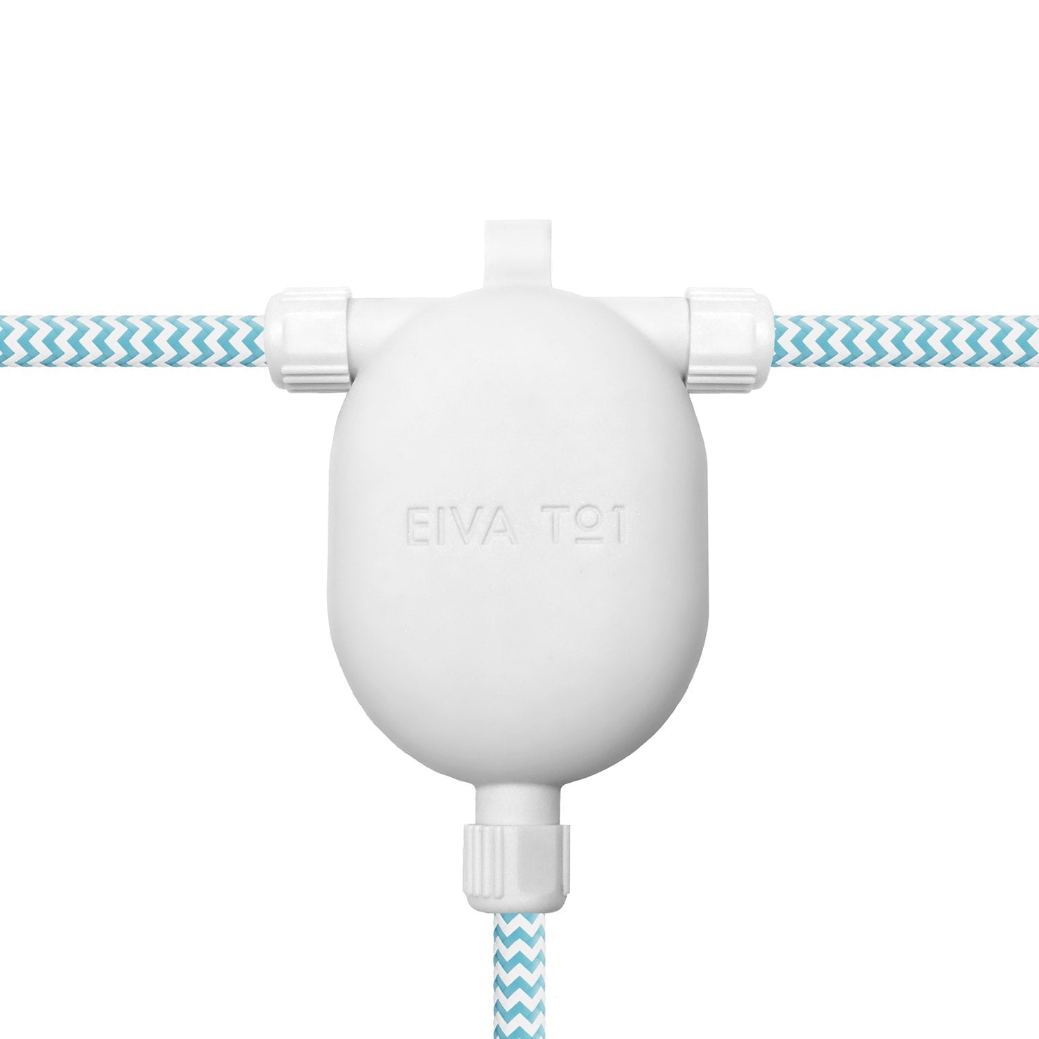 EIVA-3 Giunto a 3 vie IP65 per esterno - Sistema Modulair - Bianco