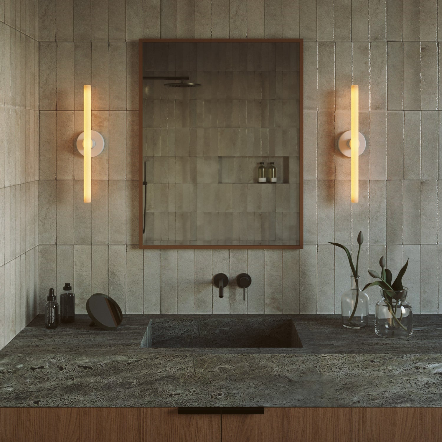 Fermaluce Esse14 Wall or Ceiling Mount for S14d LED Light Bulb - White