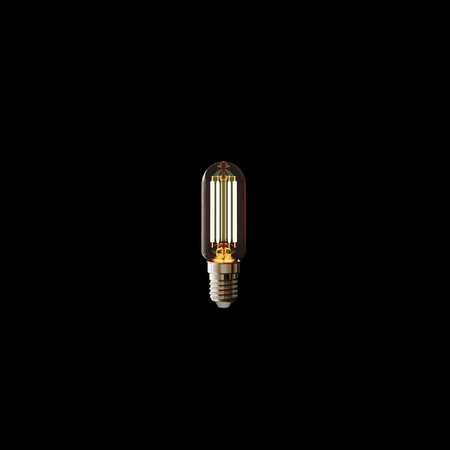 Lampadina LED Trasparente Linea 5V Tubolare T25 1,8W 160Lm E14 2500K Dimmerabile - B07