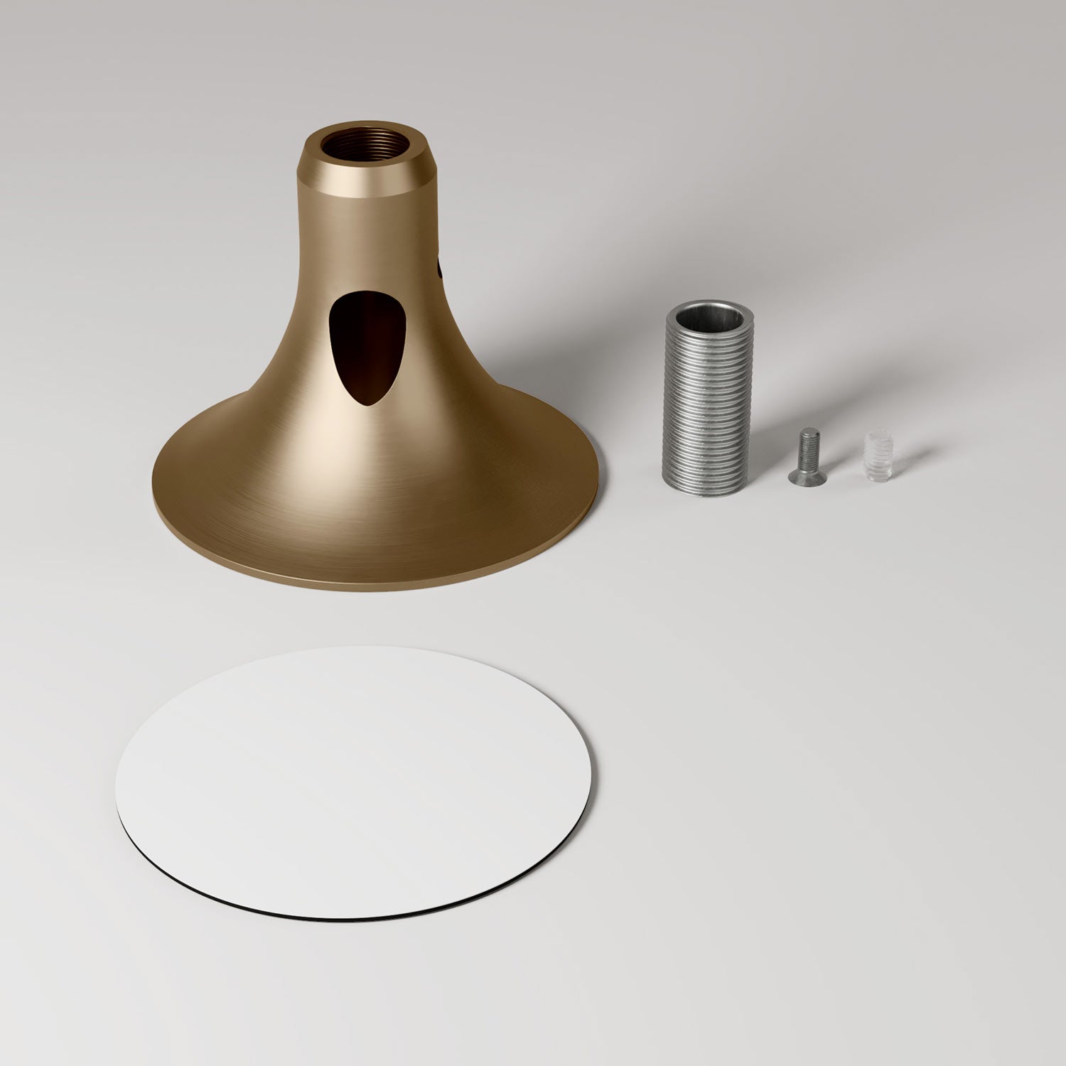 MAG-Y, kit supporto magnetico per lampada - Bronzo satinato