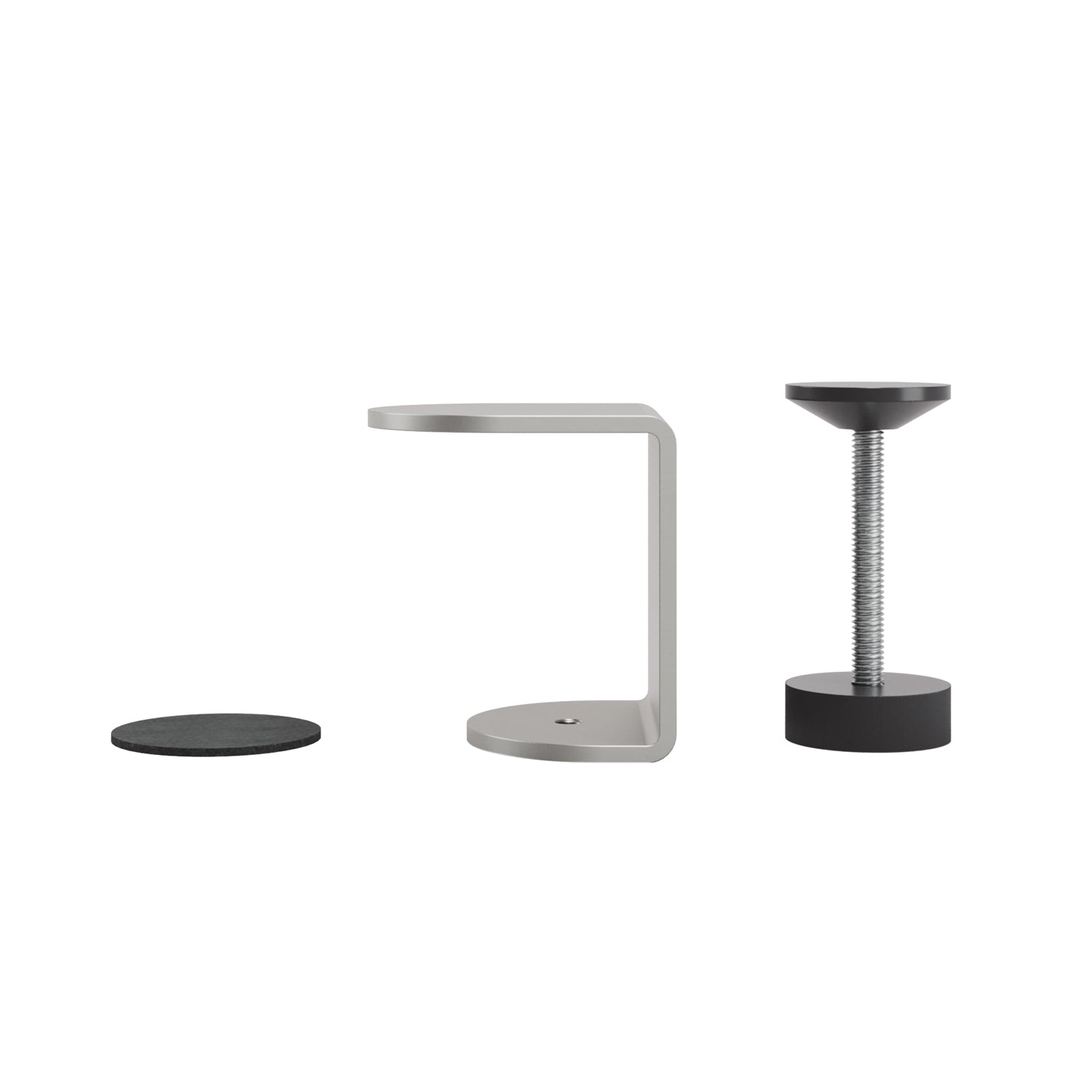 Morsetto da tavolo MAG-Y - Titanio satinato