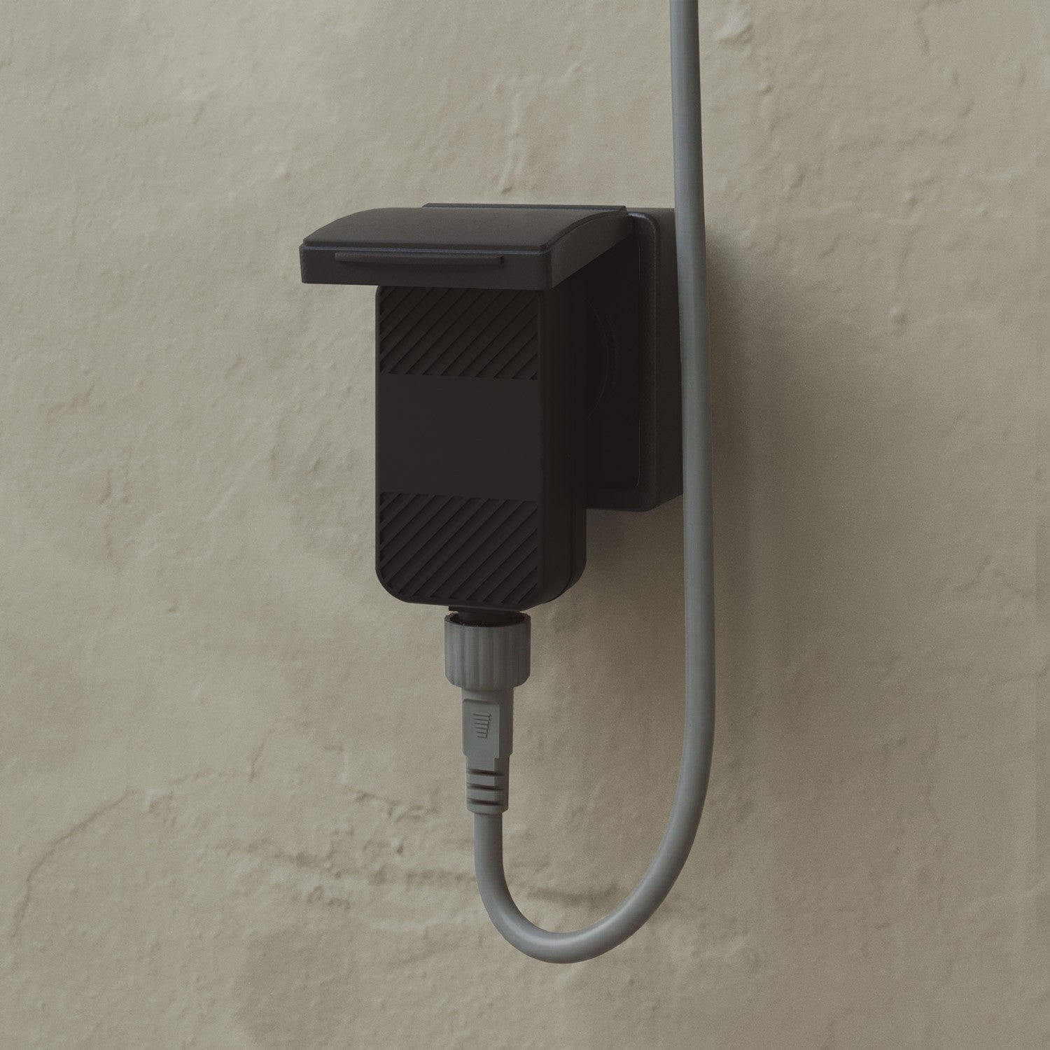 Outdoor 3-Light String Light for wet locations Gray, Power supply with US plug - Marina3 Cherry 70 cm