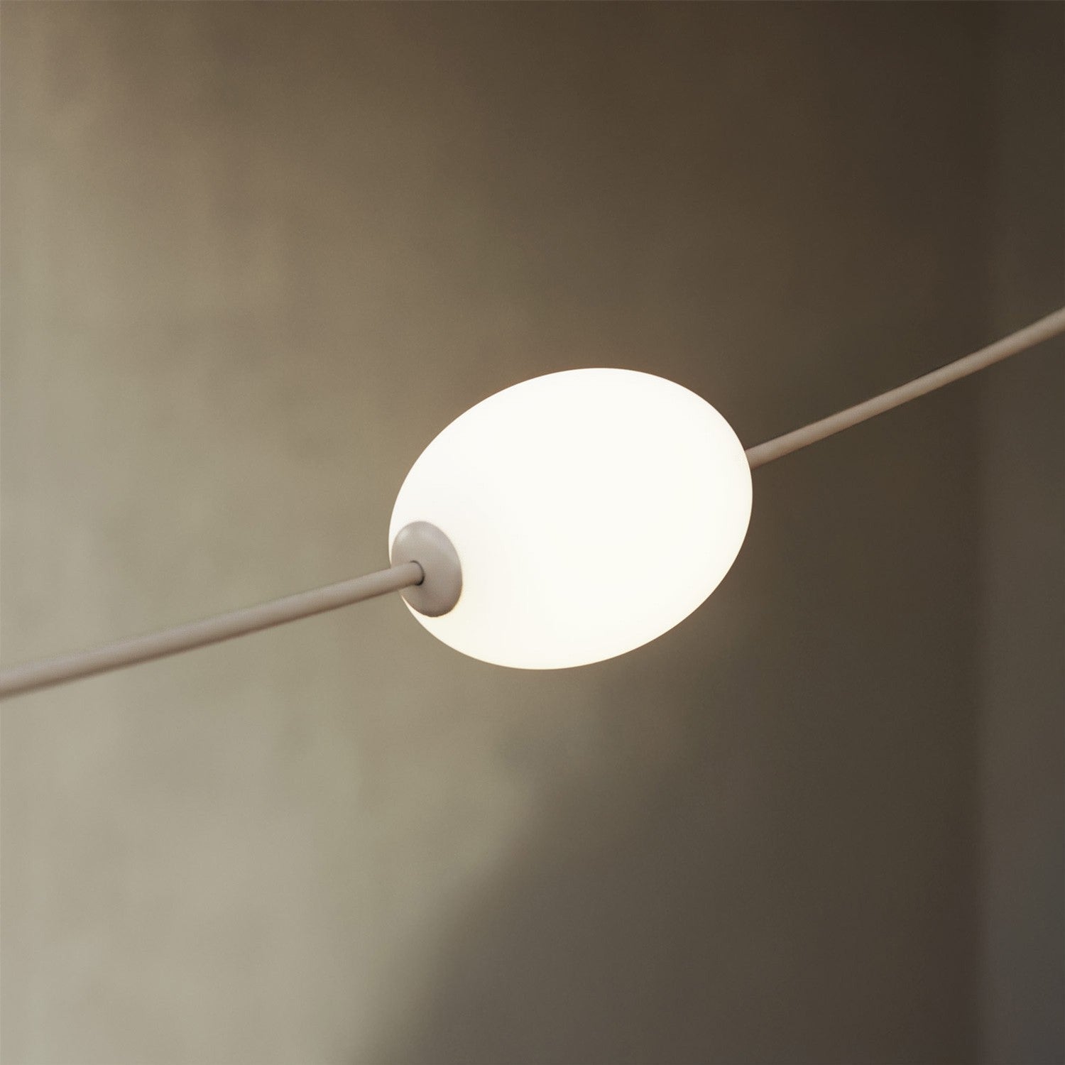Outdoor 6-Light String Light for wet locations Desert Brown, Power supply with US plug - Marina6