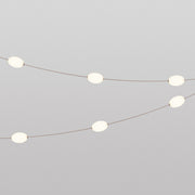 Outdoor 6-Light String Light for wet locations Desert Brown, Power supply with US plug - Marina6