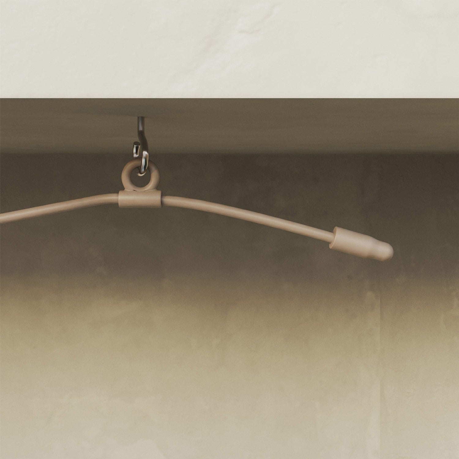 Outdoor 6-Light String Light for wet locations Desert Brown, Power supply with US plug - Marina6 Cherry 70 cm
