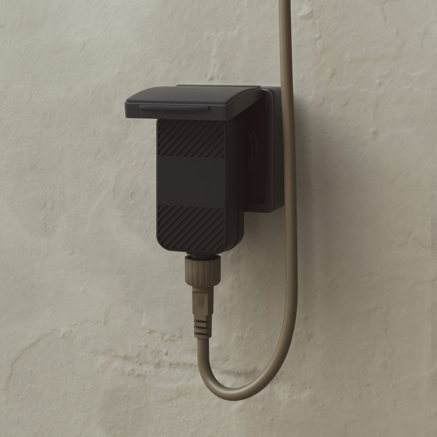 Outdoor 6-Light String Light for wet locations Olive Green, Power supply with US plug - Marina6