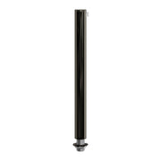Serracavo cilindrico in metallo lunghezza 15 cm completo di tige, dado e rondella - Nero perla