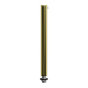 Serracavo cilindrico in metallo lunghezza 15 cm completo di tige, dado e rondella - Ottone