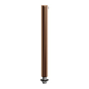 Serracavo cilindrico in metallo lunghezza 15 cm completo di tige, dado e rondella - Rame