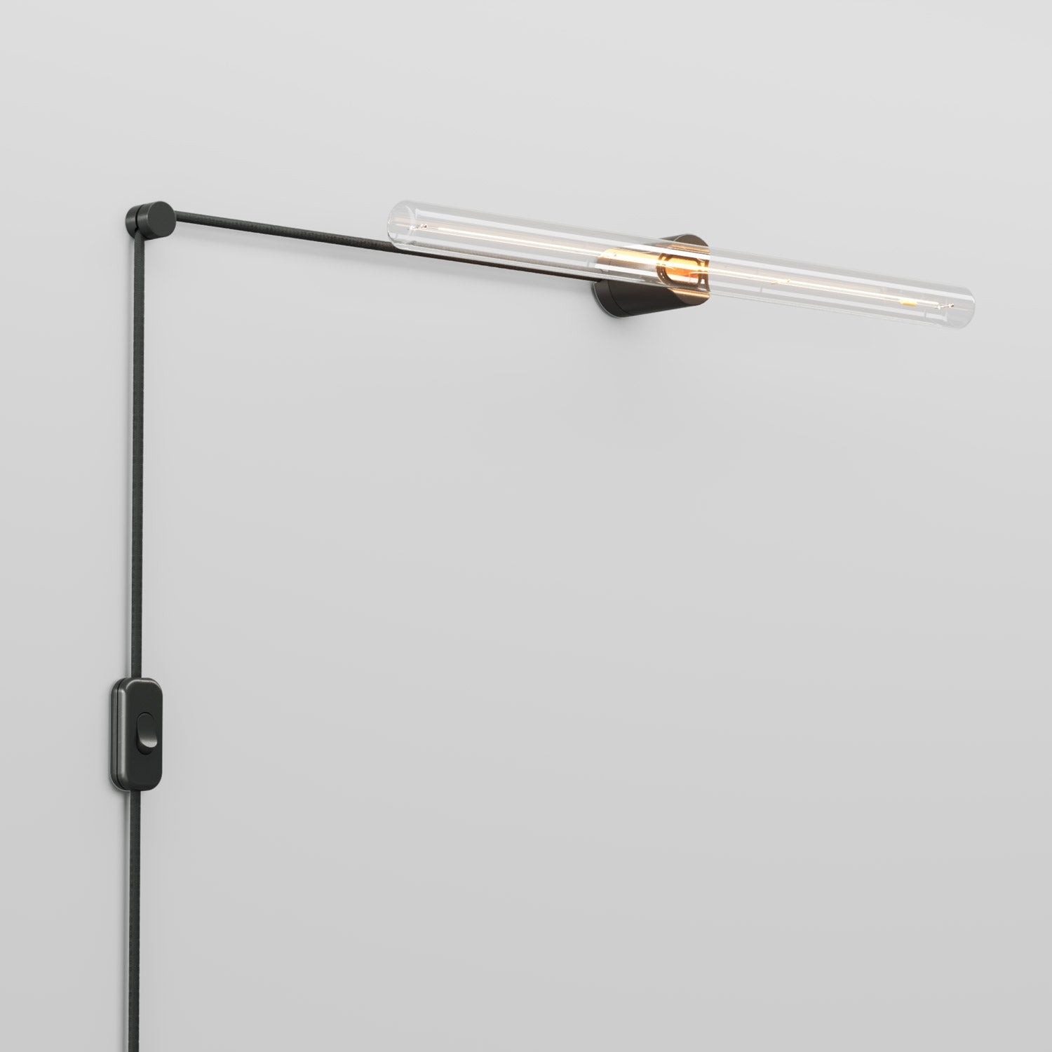 Spostaluce Esse14 Plug-in Light with S14d Socket - Black