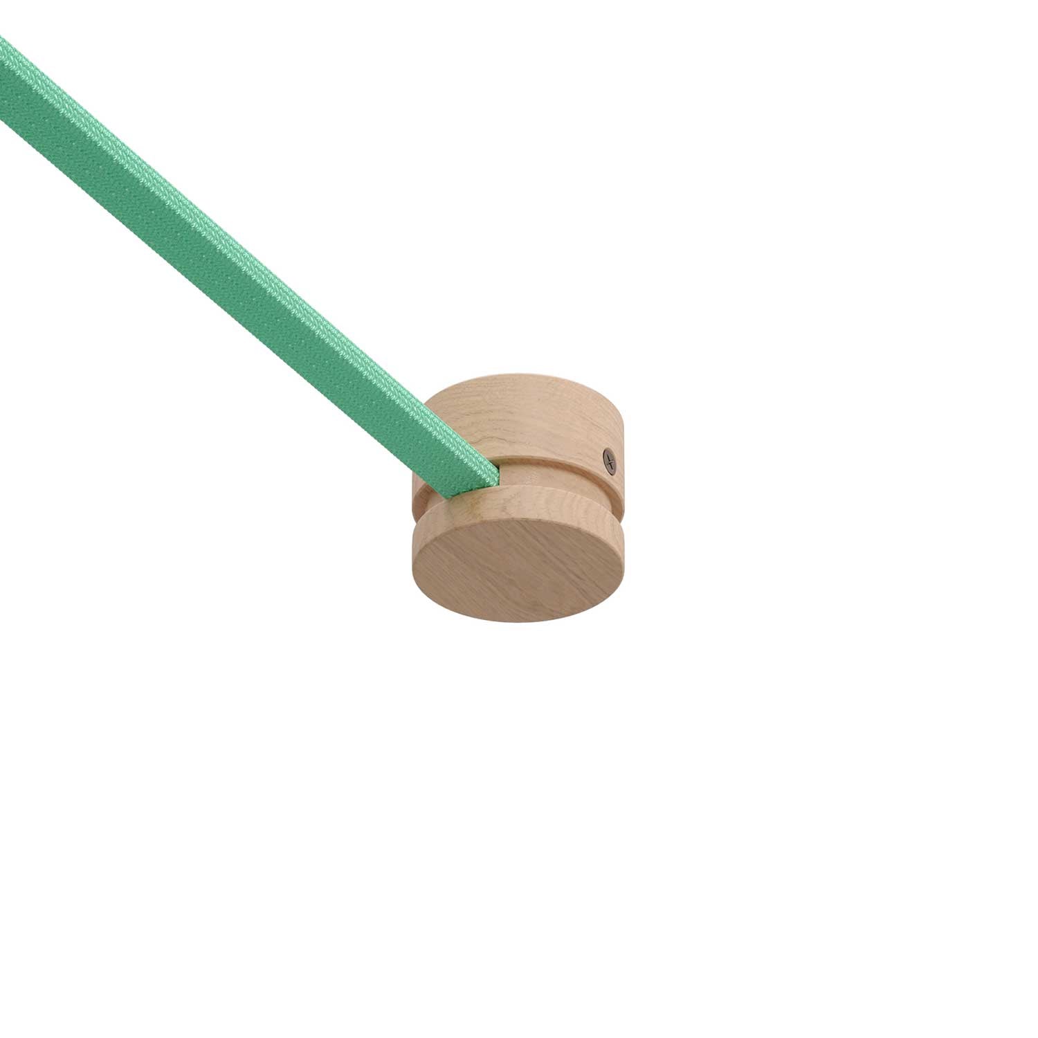 Terminale in legno per cavo per catenaria e sistema Filé. Made in Italy - Neutro